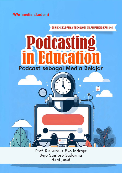 Sampul buku Podcasting in Education; ...